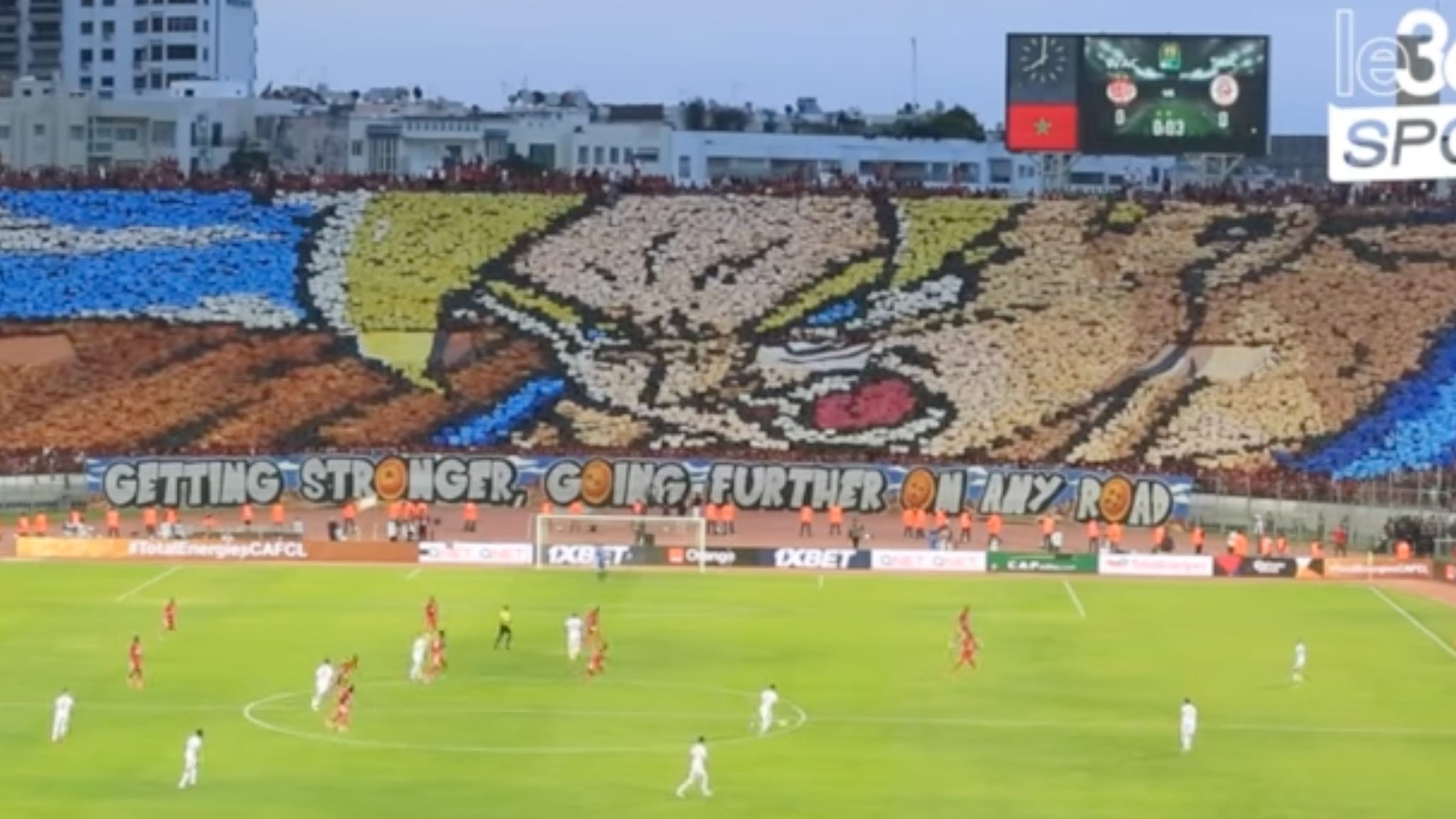 Inspirado por um espetacular mosaico de Dragon Ball Z, o Wydad Casablanca chegou novamente &agrave;s semifinais da Champions Africana