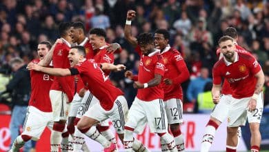 O Brighton tentou atrapalhar, mas a final da FA Cup ter&aacute; o seu primeiro cl&aacute;ssico de Manchester