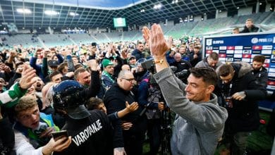 Riera chegou ao Olimpija escorra&ccedil;ado pelos ultras e terminou a temporada como campe&atilde;o esloveno