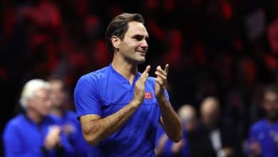 De lenda para lenda, Federer prestou tributo a Messi, uma das 100 pessoas mais influentes de 2023
