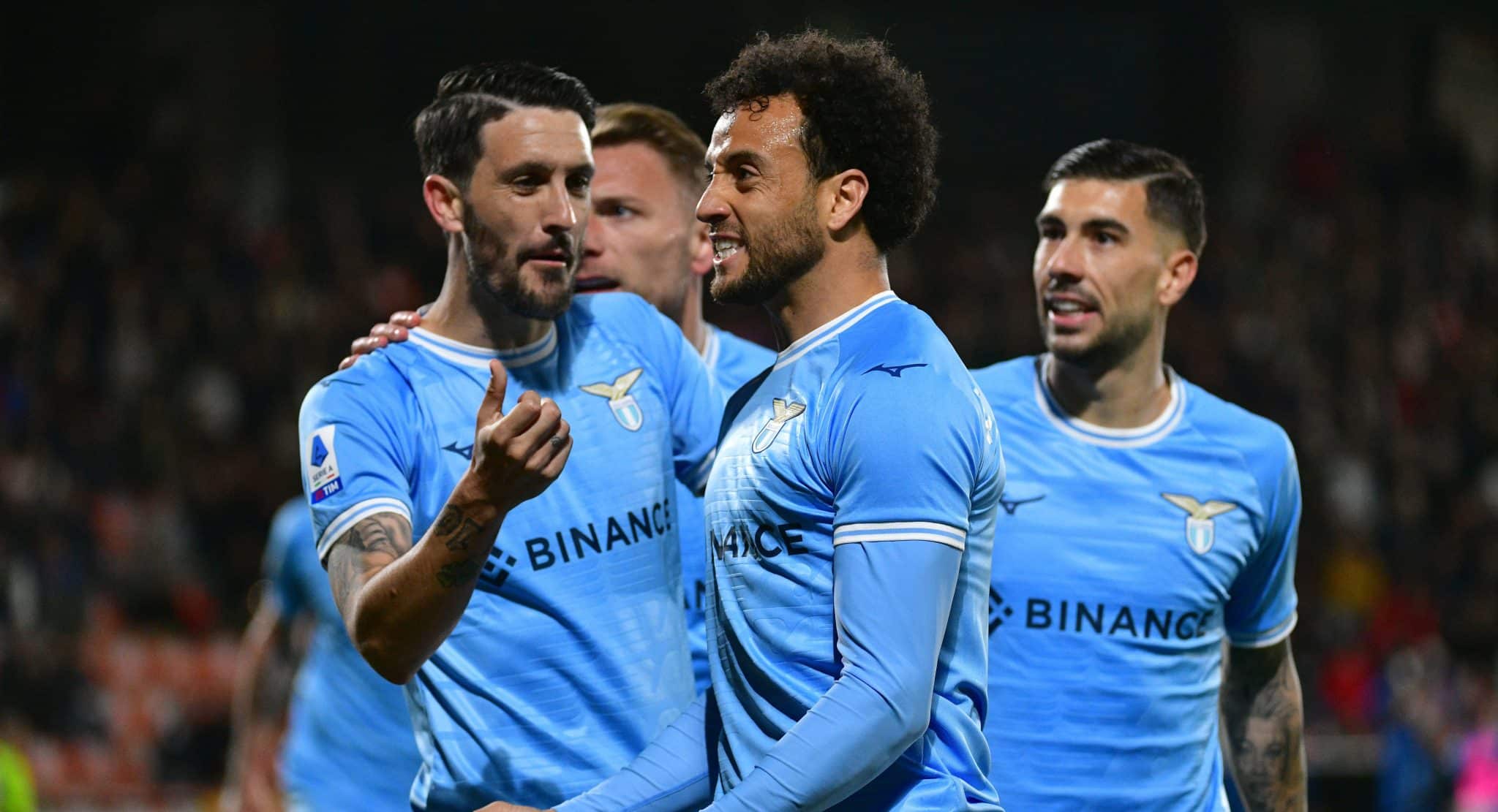 Felipe Anderson comandou a vit&oacute;ria da Lazio sobre o Spezia, com direito ainda a um belo gol do garoto Marcos Ant&ocirc;nio