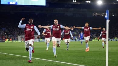 Traor&eacute; encontrou um lindo chute de fora da &aacute;rea para arrancar a vit&oacute;ria ao Aston Villa na reta final