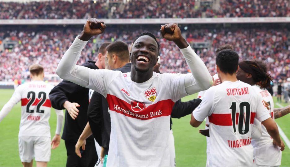 O Stuttgart buscou uma grande vitória contra Gladbach e, reagindo, deixou a zona de rebaixamento