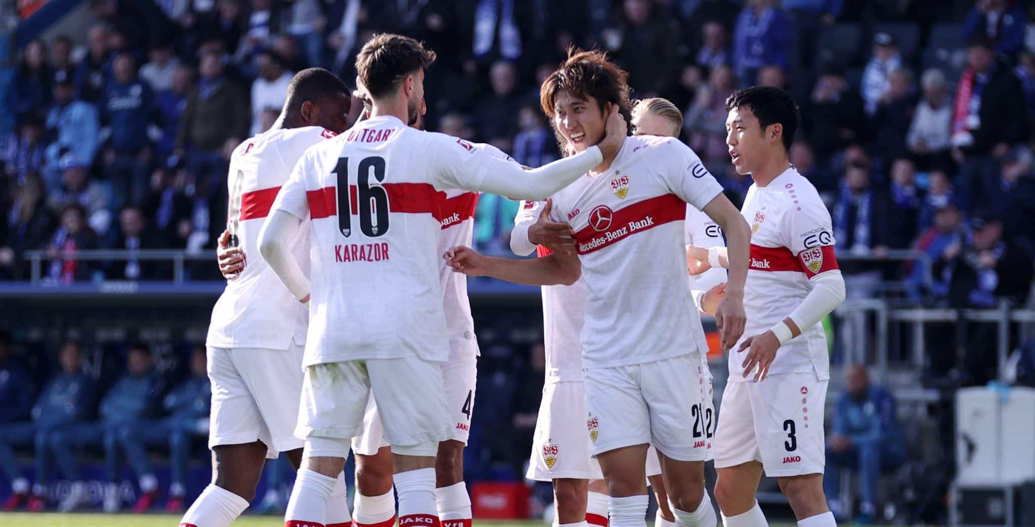 Ito soltou um m&iacute;ssil para abrir a vit&oacute;ria do Stuttgart sobre o Bochum e tirar o time da lanterna