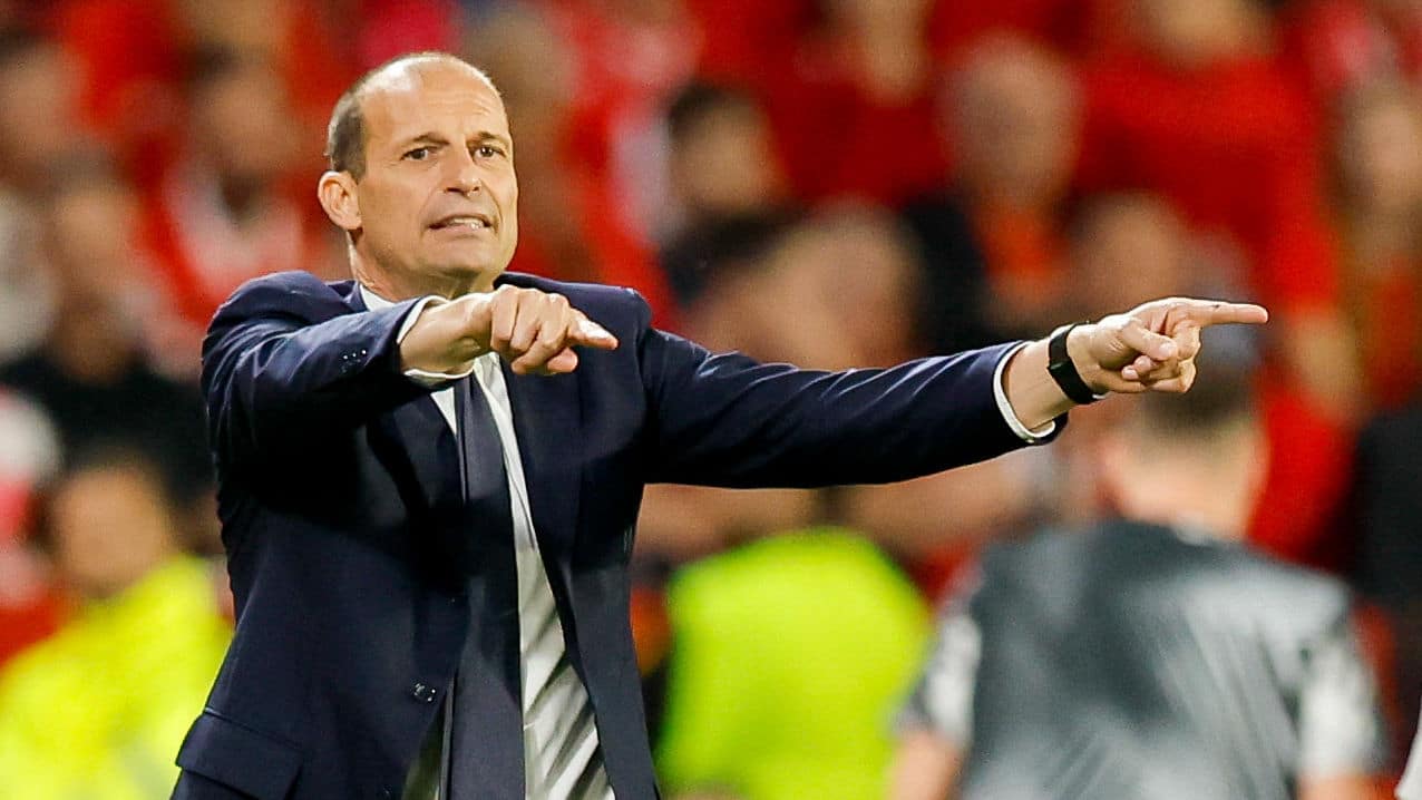 Allegri: Experi&ecirc;ncia do Sevilla pesou e foco da Juventus agora &eacute; o 2&ordm; lugar da Serie A