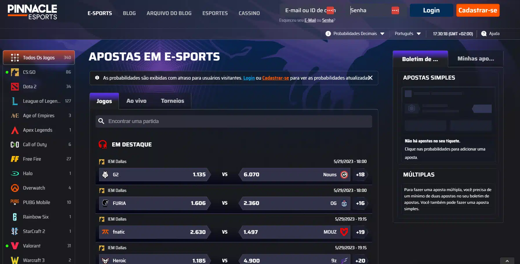 pinnacle esports