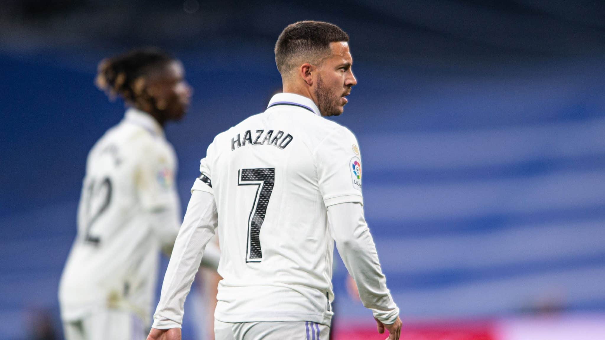 Era melhor ver o Eurovision: Hazard esteve em campo em um Real Madrid cheio de reservas contra o Getafe