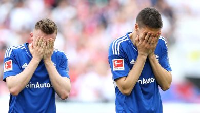 O drama do Vale do Ruhr foi completo: o Schalke caiu novamente para a segunda divis&atilde;o