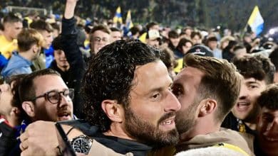 Treinado por Fabio Grosso, Frosinone conquista terceiro acesso desde 2015 e estar&aacute; novamente na Serie A