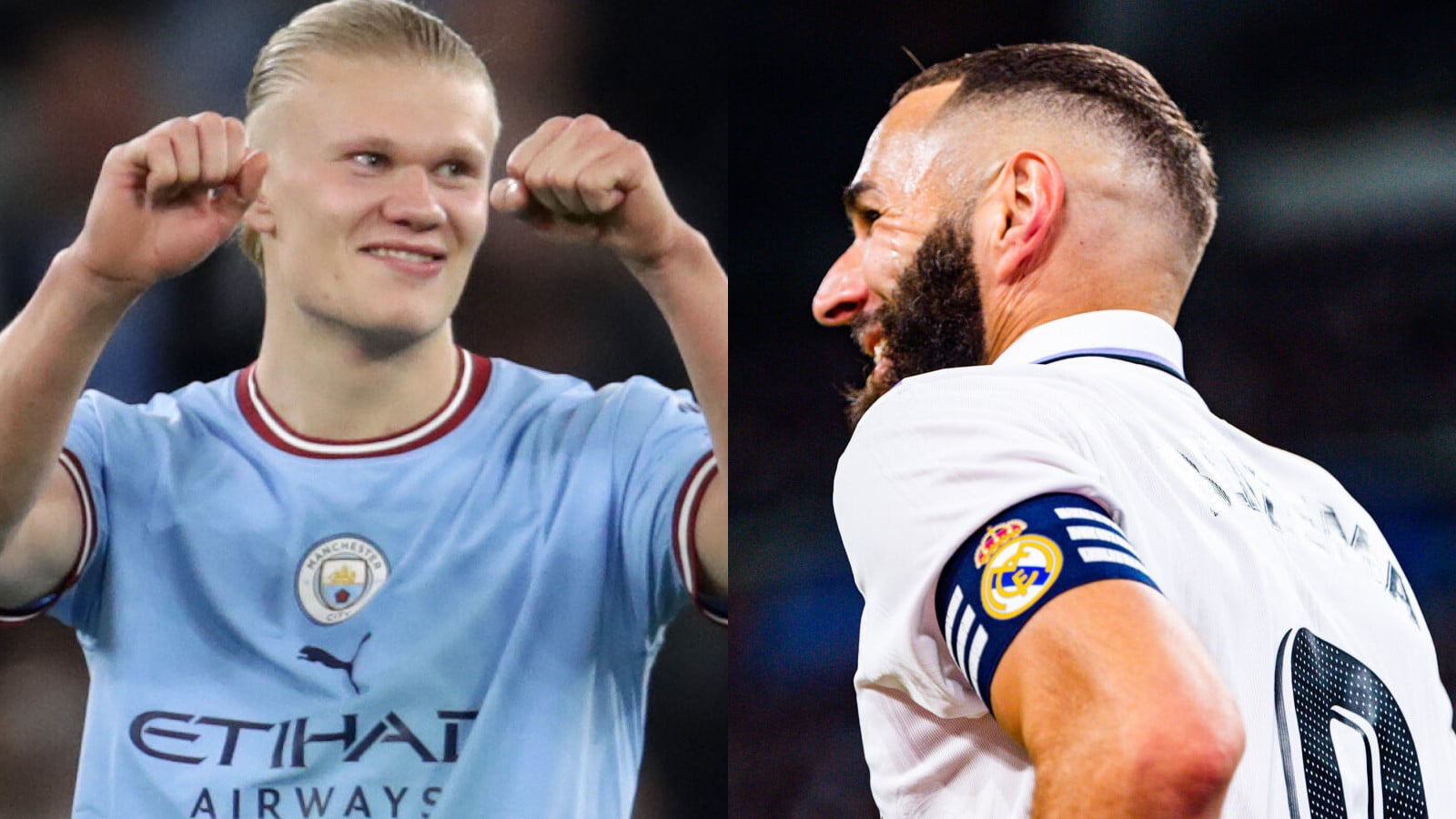 Real Madrid x City ter&aacute; um duelo de centroavantes de estilos (e em momentos) diferentes