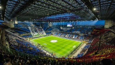 Foi assim o espet&aacute;culo da torcida da Inter no San Siro para o d&eacute;rbi que confirmou a classifica&ccedil;&atilde;o