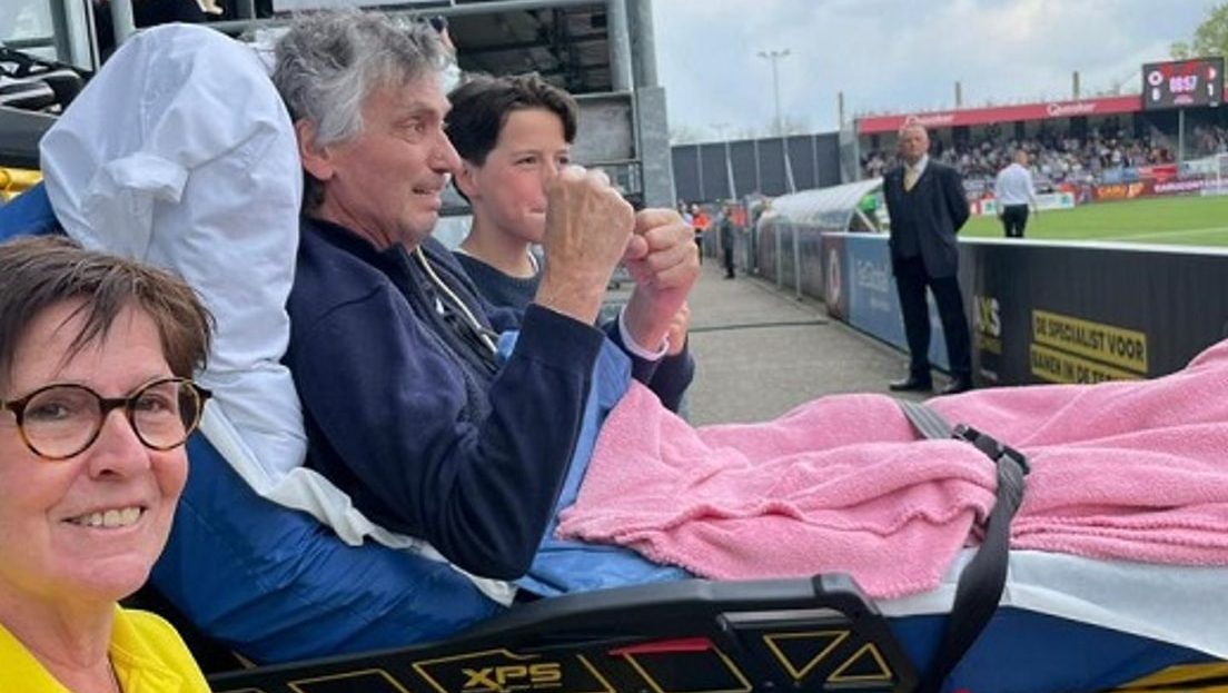O Feyenoord ofereceu uma &uacute;ltima alegria a um torcedor que enfrenta c&acirc;ncer terminal