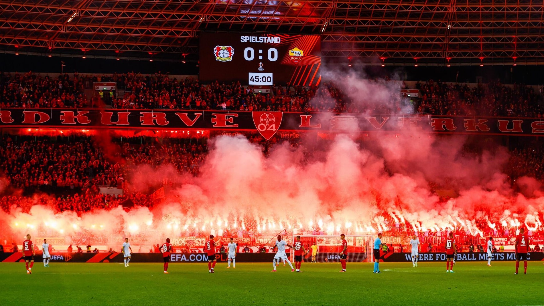 Em um ataque contra defesa, a Roma prevaleceu e chegou a mais uma final europeia