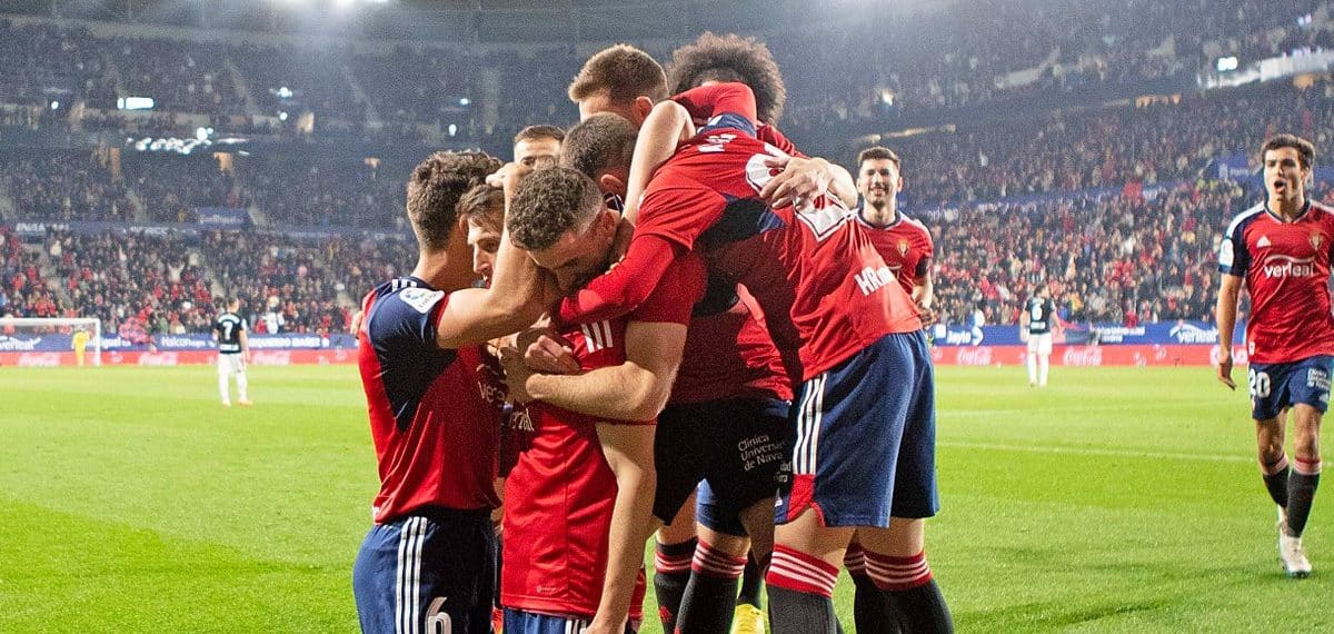 O Osasuna conquistou um baita resultado por seu sonho europeu, ao derrotar o Athletic Bilbao