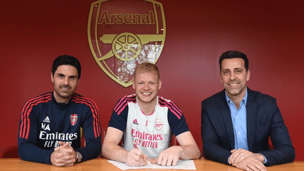 Refor&ccedil;o pouco badalado, mas hoje um dos pilares do time, Aaron Ramsdale renova com o Arsenal