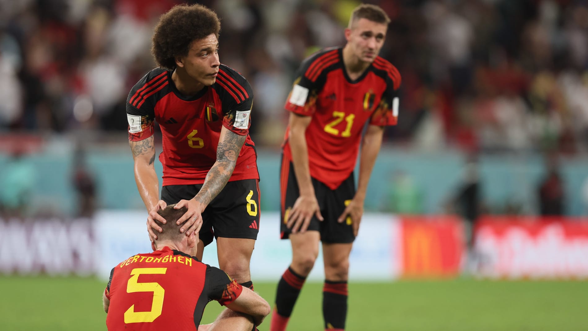 B&eacute;lgica perde mais uma forte lideran&ccedil;a com a aposentadoria de Axel Witsel do futebol internacional