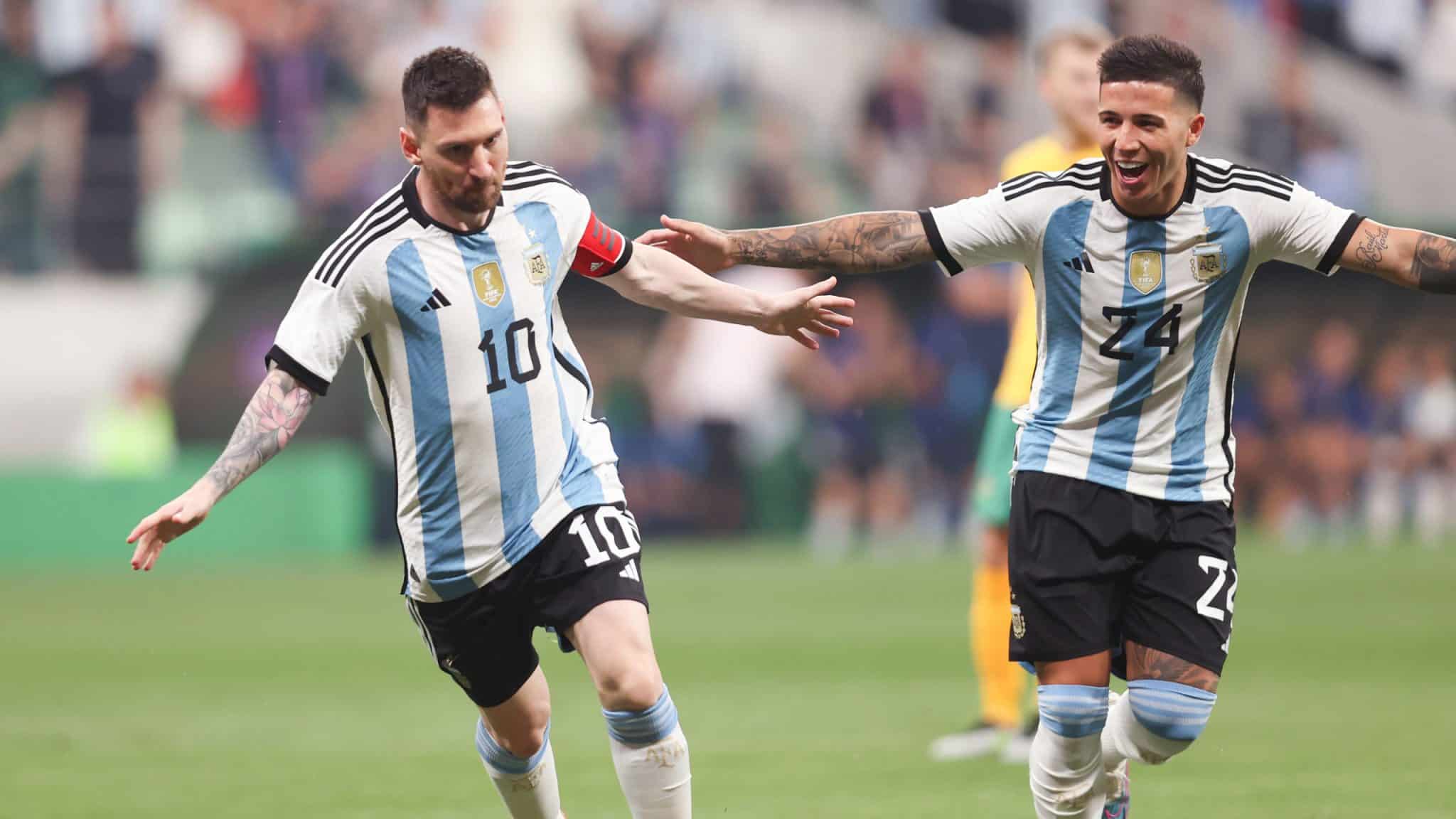 Show de Messi: amistoso da Argentina contra Austr&aacute;lia tem com gol do craque e lindos lances