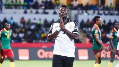 Asamoah Gyan se aposenta aos 37 anos: &ldquo;&Eacute; hora de pendurar as chuteiras e a camisa na gl&oacute;ria&rdquo;