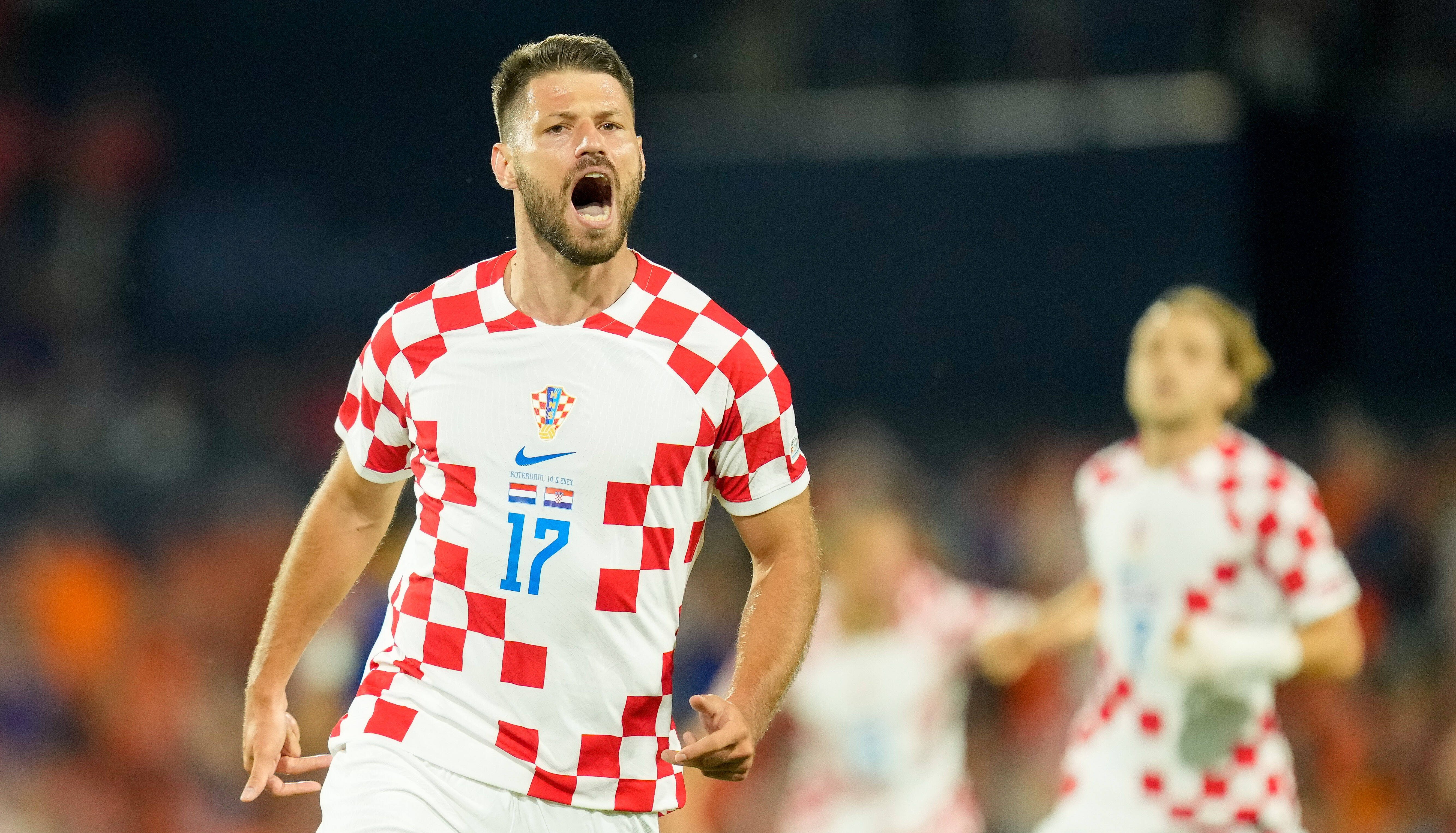 Bruno Petkovic reafirmou seu status como her&oacute;i nacional da Cro&aacute;cia, outra vez talism&atilde;, agora na eletrizante semifinal da Nations