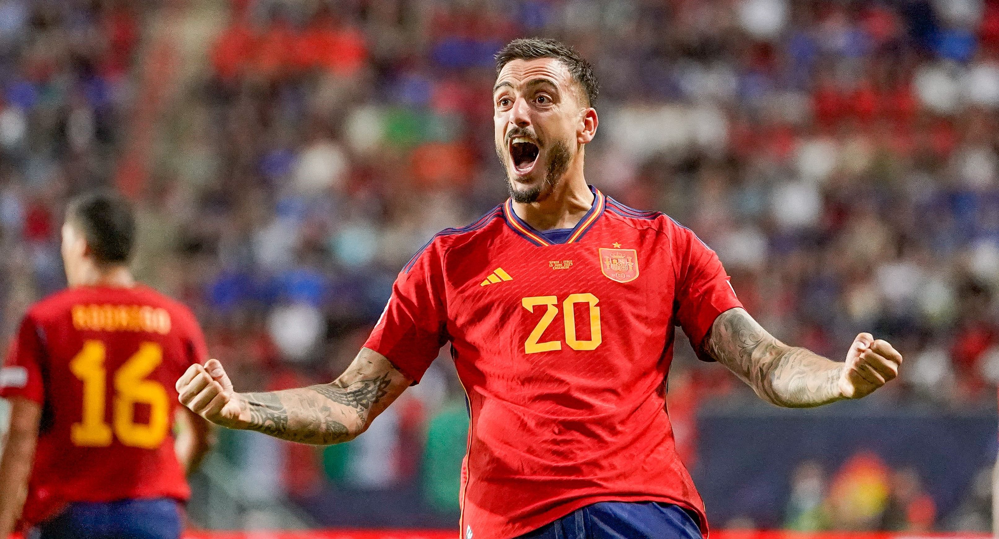 Joselu vive sua melhor idade aos 33: o novo talism&atilde; da Espanha e, quem sabe, o velho prod&iacute;gio de volta a Madri