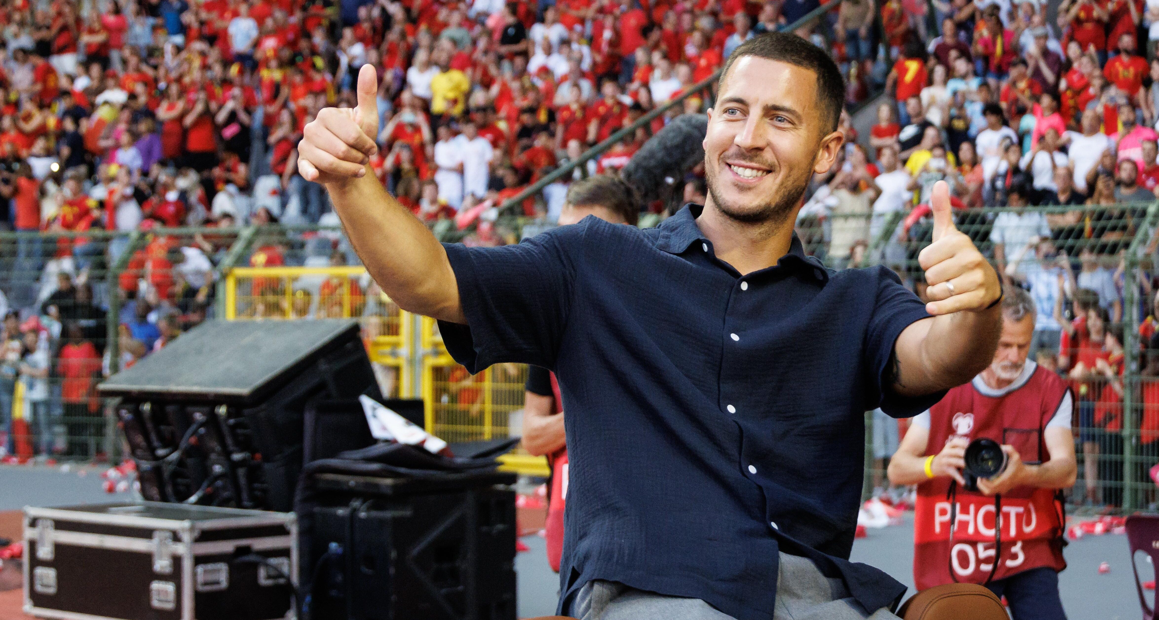 Eden Hazard: &ldquo;Ainda n&atilde;o sei meu futuro, mas sinto que tenho energia ap&oacute;s tr&ecirc;s anos descansando&rdquo;