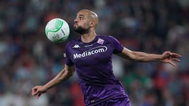 O t&iacute;tulo da Conference escapou, mas Amrabat de novo se fez gigante num grande palco