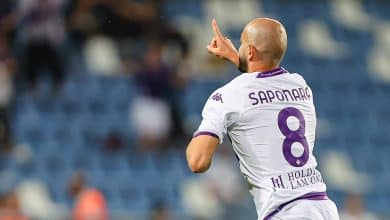 A Fiorentina fechou a Serie A mostrando for&ccedil;a para a final da Conference, com um gola&ccedil;o de Saponara