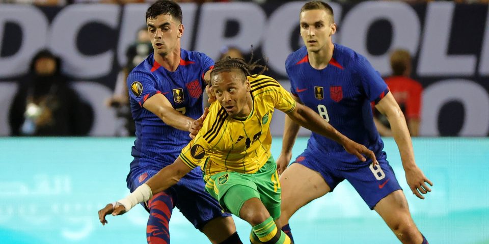 Apesar do empate no fim contra a Jamaica, foi decepcionante a estreia dos Estados Unidos na Copa Ouro