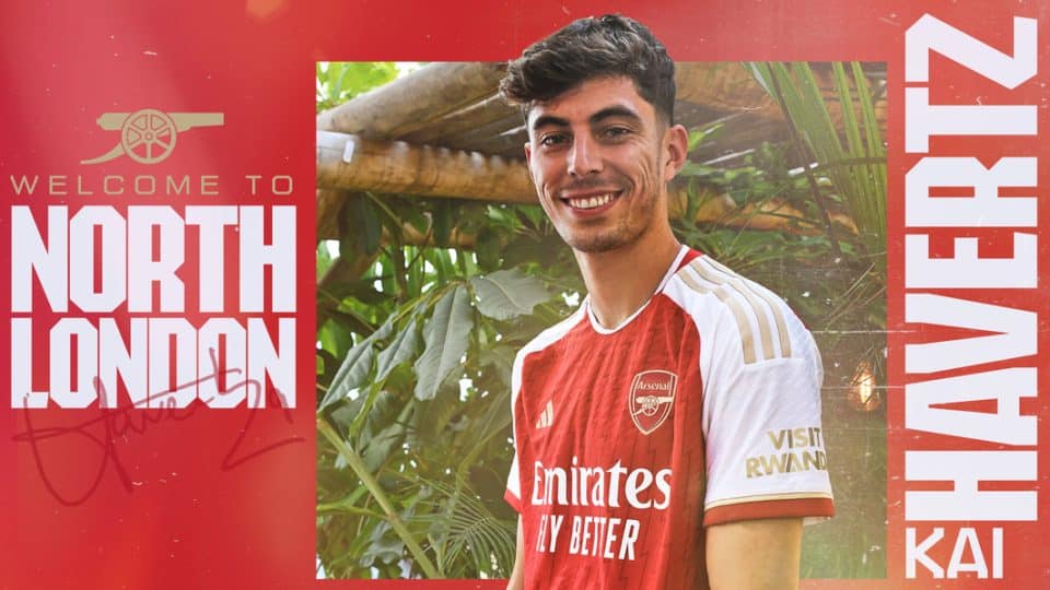 Havertz no Arsenal: híbrido de camisa 9 e 10 que dá opções para Arteta