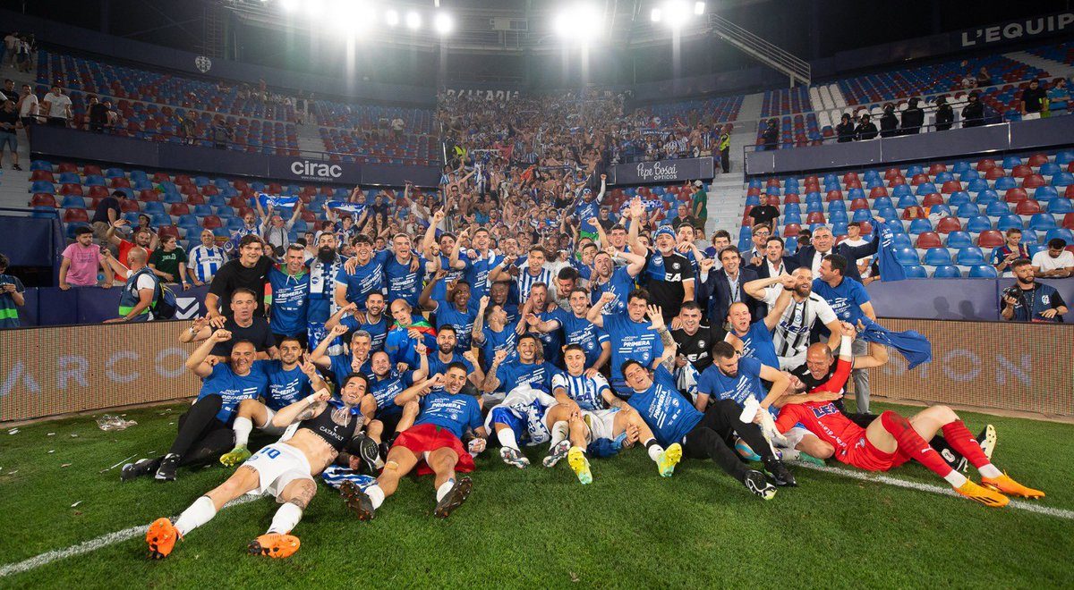 Um gol no 129&deg; minuto da decis&atilde;o garantiu o acesso dram&aacute;tico ao Alav&eacute;s nos playoffs da segundona espanhola