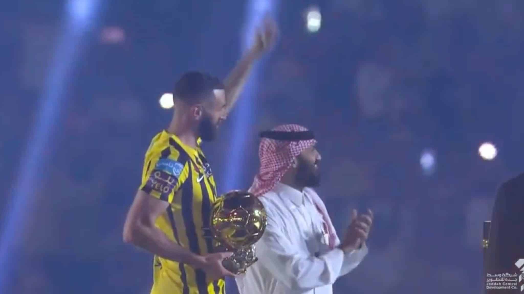 Benzema cita religi&atilde;o e poss&iacute;vel &ldquo;impacto global&rdquo; do futebol saudita como motivos que o levaram ao Al Ittihad