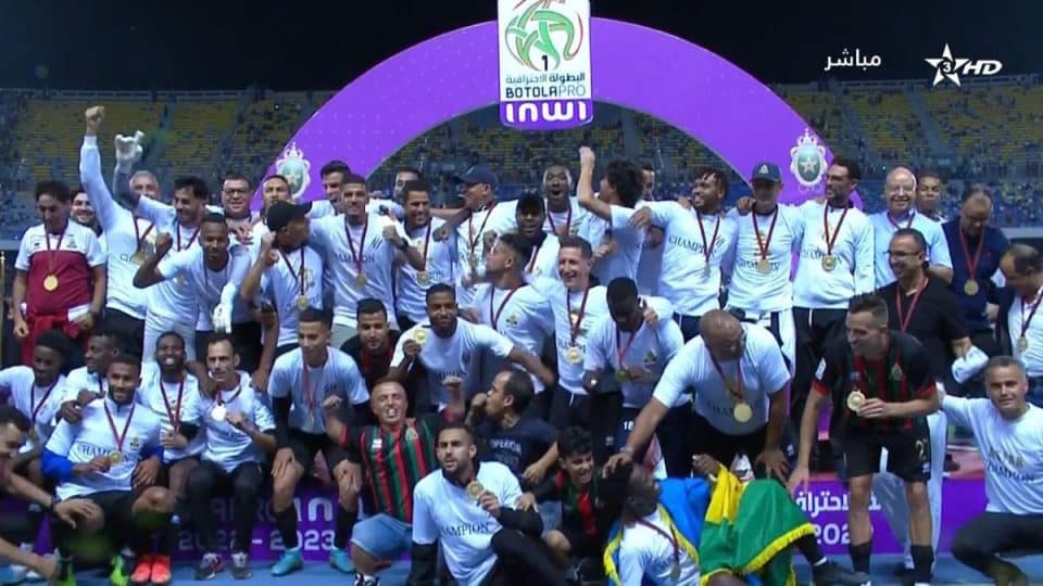 Um gol aos 47 do 2° tempo, em plena rodada final, deu o título marroquino ao FAR Rabat após 15 anos de jejum