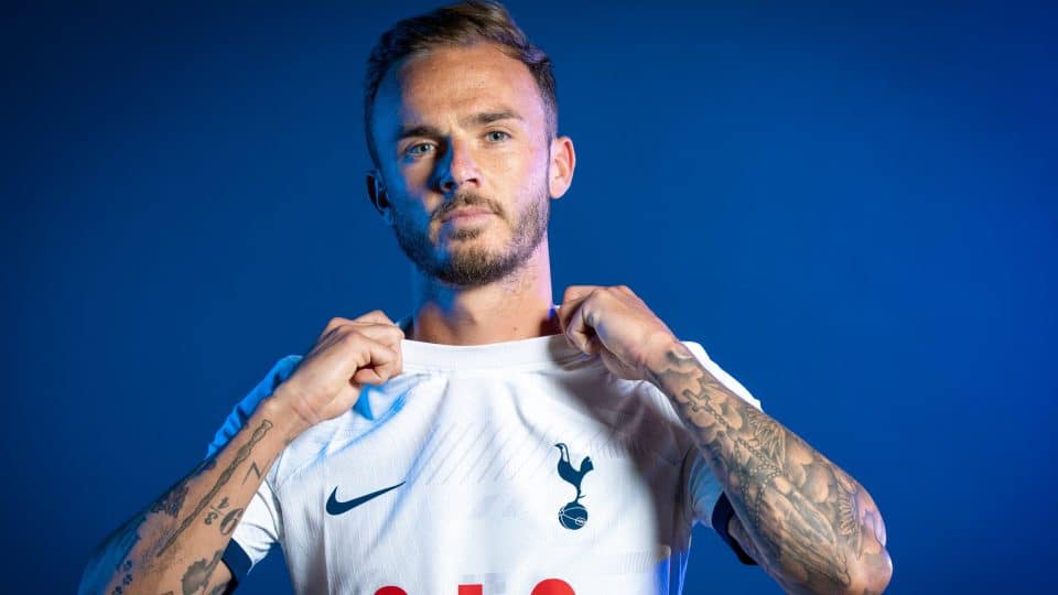 Tottenham realiza sonho antigo e traz Maddison para o novo meio-campo de Postecoglou