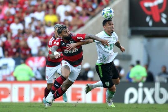 Flamengo n&atilde;o escapou de vaias ap&oacute;s empate com Am&eacute;rica-MG no Maracan&atilde;