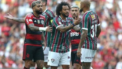 VAR aparece tr&ecirc;s vezes e faz Fla-Flu emocionante mesmo sem gols