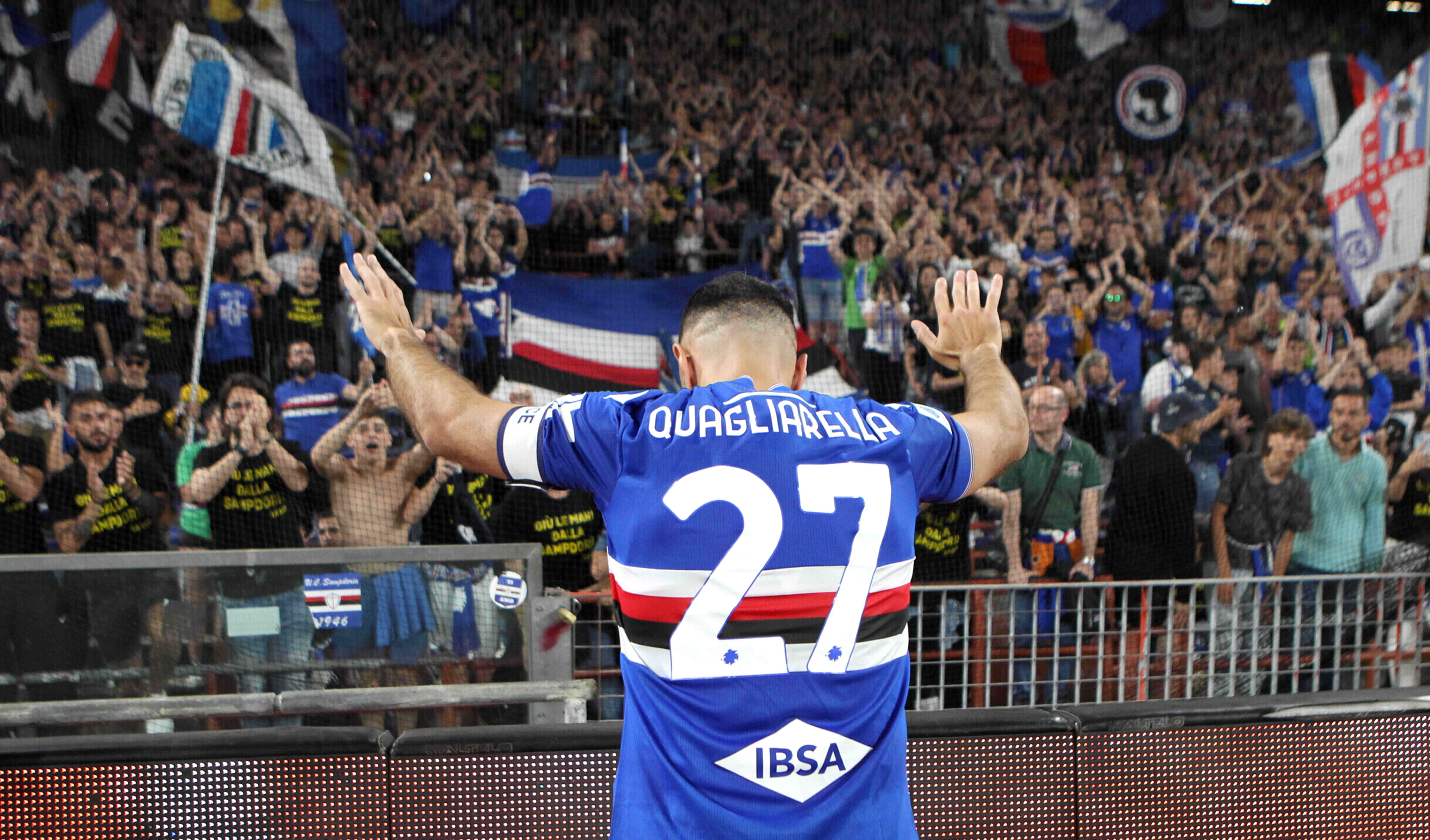 Quagliarella deixa a Samp como uma lenda do clube em que viveu seus maiores momentos