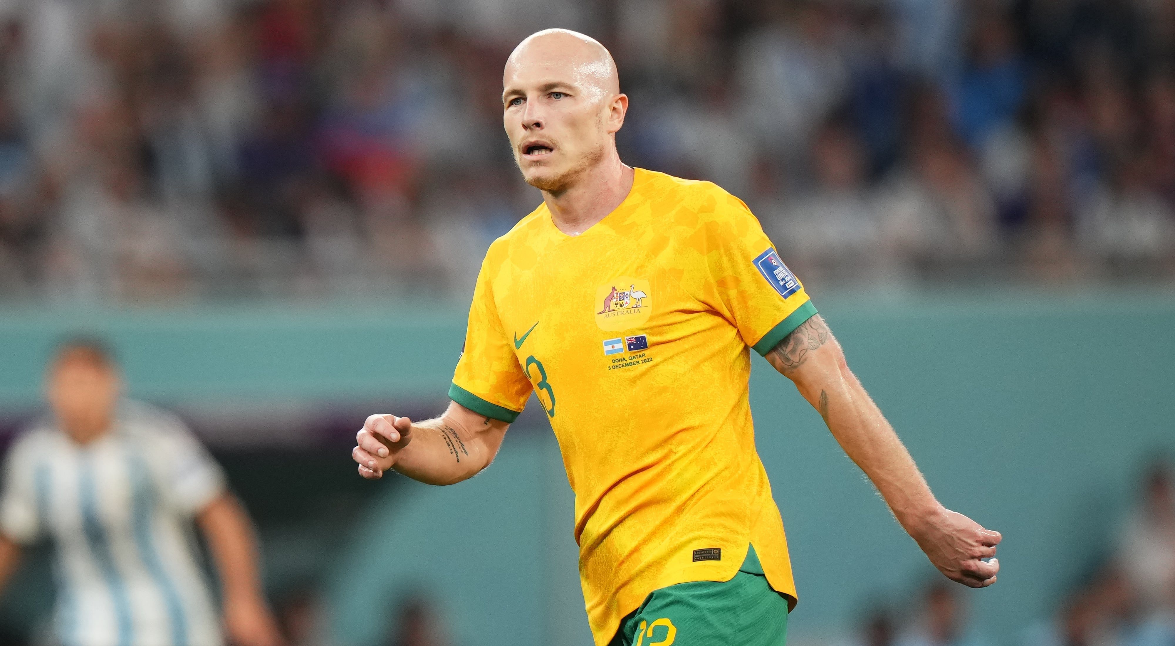Aaron Mooy se aposenta aos 32 anos, como um s&iacute;mbolo recente do futebol da Austr&aacute;lia