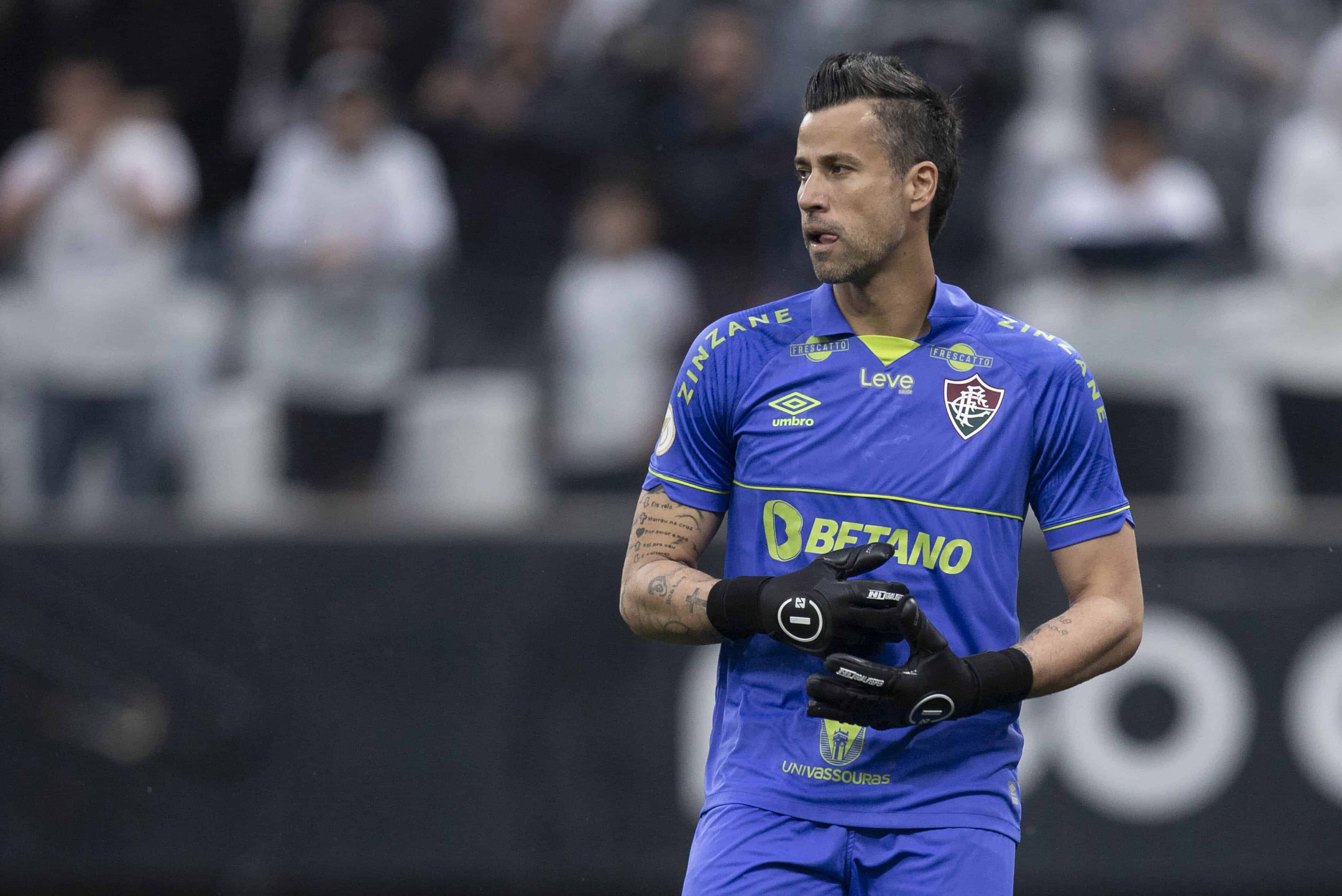 F&aacute;bio &eacute; considerado um pilar do Fluminense mesmo prestes a completar 43 anos - Photo by Icon sport