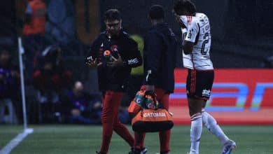 Bruno Henrique sofre les&otilde;es na perna e vira desfalque de novo no Flamengo