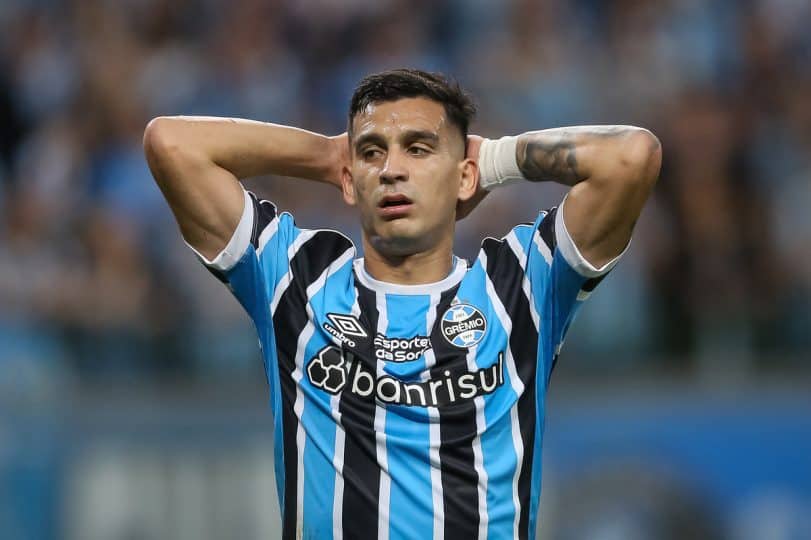 Grêmio perde Cristaldo e pode ter até quatro desfalques contra o Goiás