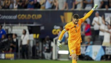 Matt Turner foi o her&oacute;i dos EUA, que venceram o cl&aacute;ssico contra o Canad&aacute; rumo &agrave;s semifinais da Copa Ouro