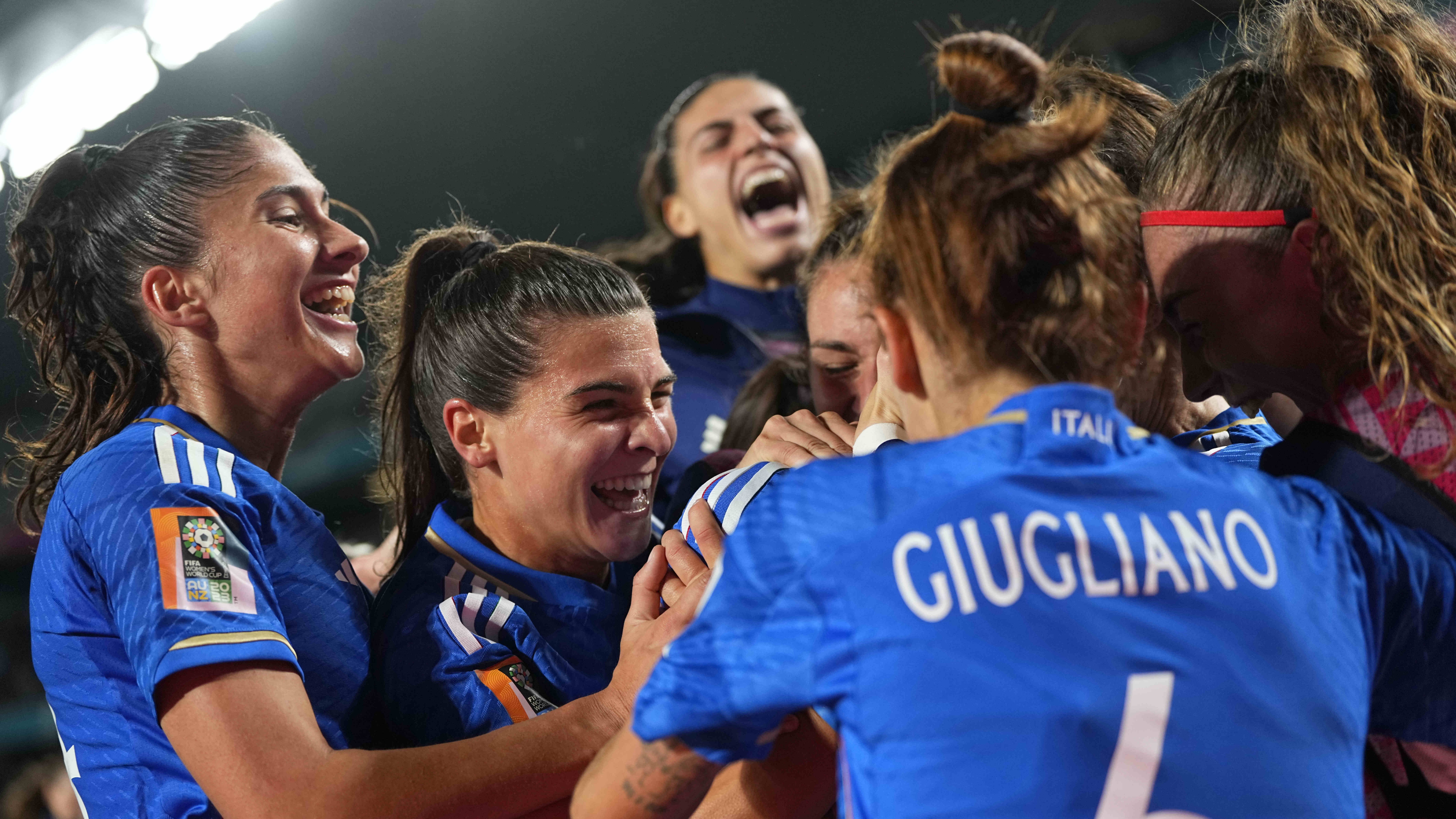 copa do mundo feminina It&aacute;lia 1 x 0 Argentina