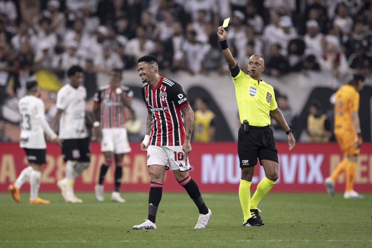 Luciano tem suspens&atilde;o &lsquo;evit&aacute;vel&rsquo; e far&aacute; muita falta ao S&atilde;o Paulo em decis&atilde;o