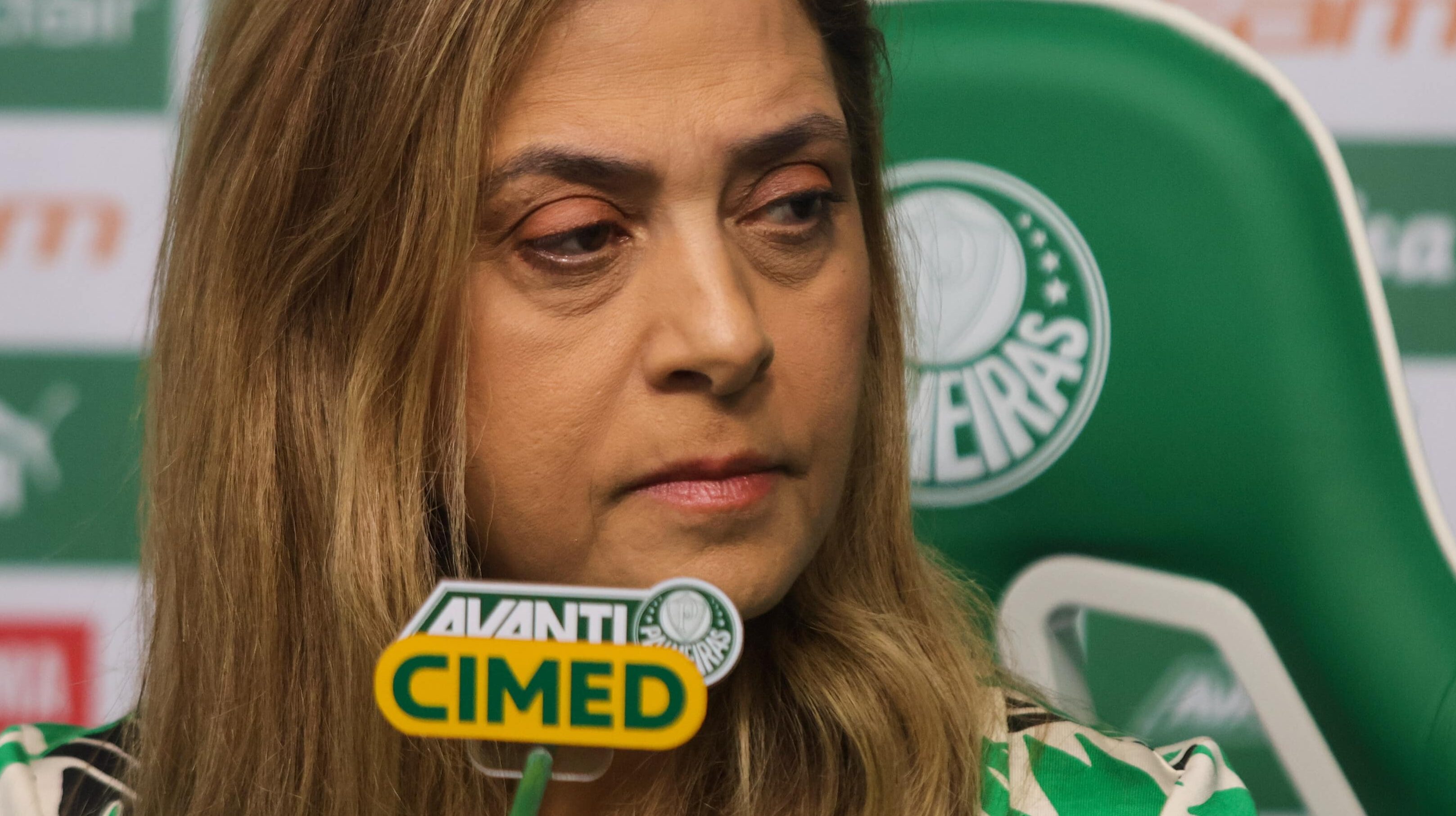 Leila faz ode a si mesma e resume hist&oacute;ria do Palmeiras a antes e depois dela