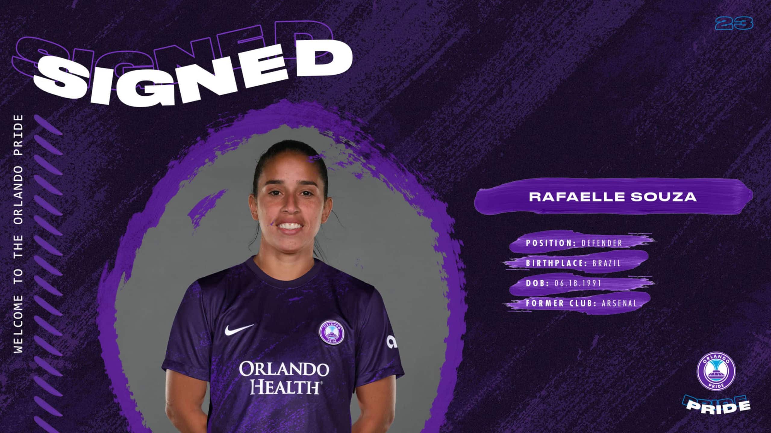 Rafaelle no Orlando Pride: parceria com Marta e sonho da NWSL
