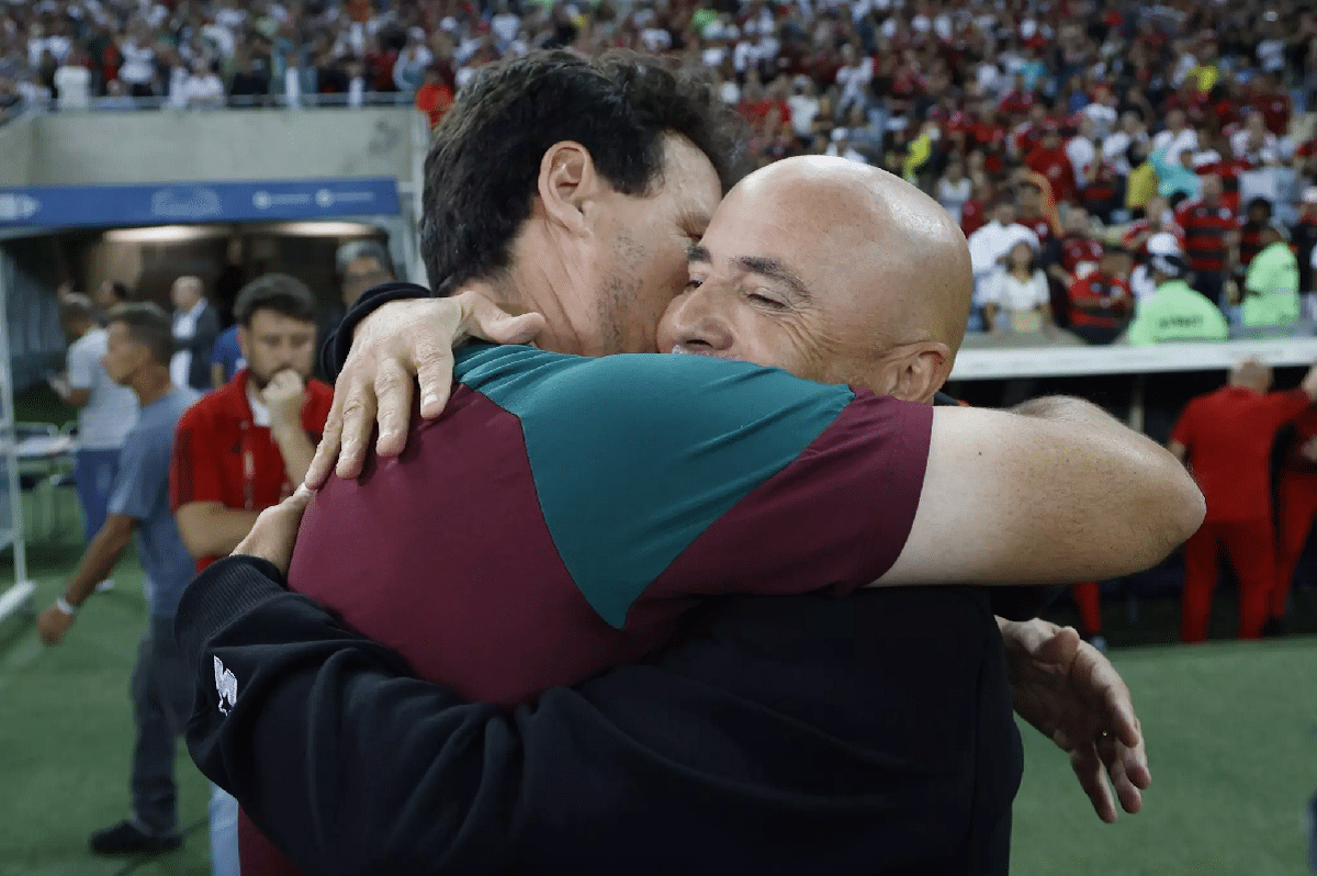 Fla-Flu op&otilde;e Fernando Diniz e Jorge Sampaoli num duelo de amor pela bola