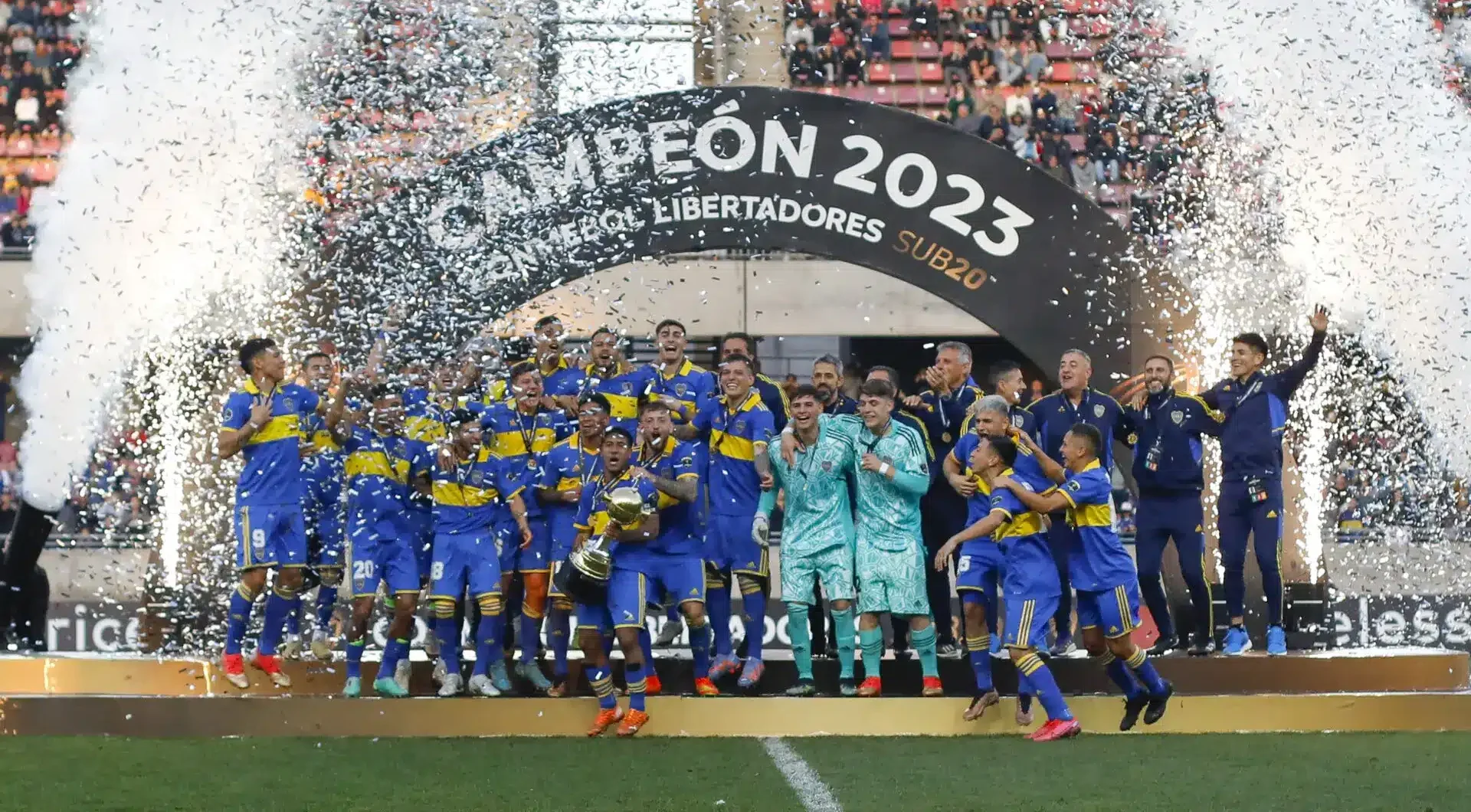 Boca volta ao topo da Am&eacute;rica com sua base ao ser campe&atilde;o da Libertadores Sub-20