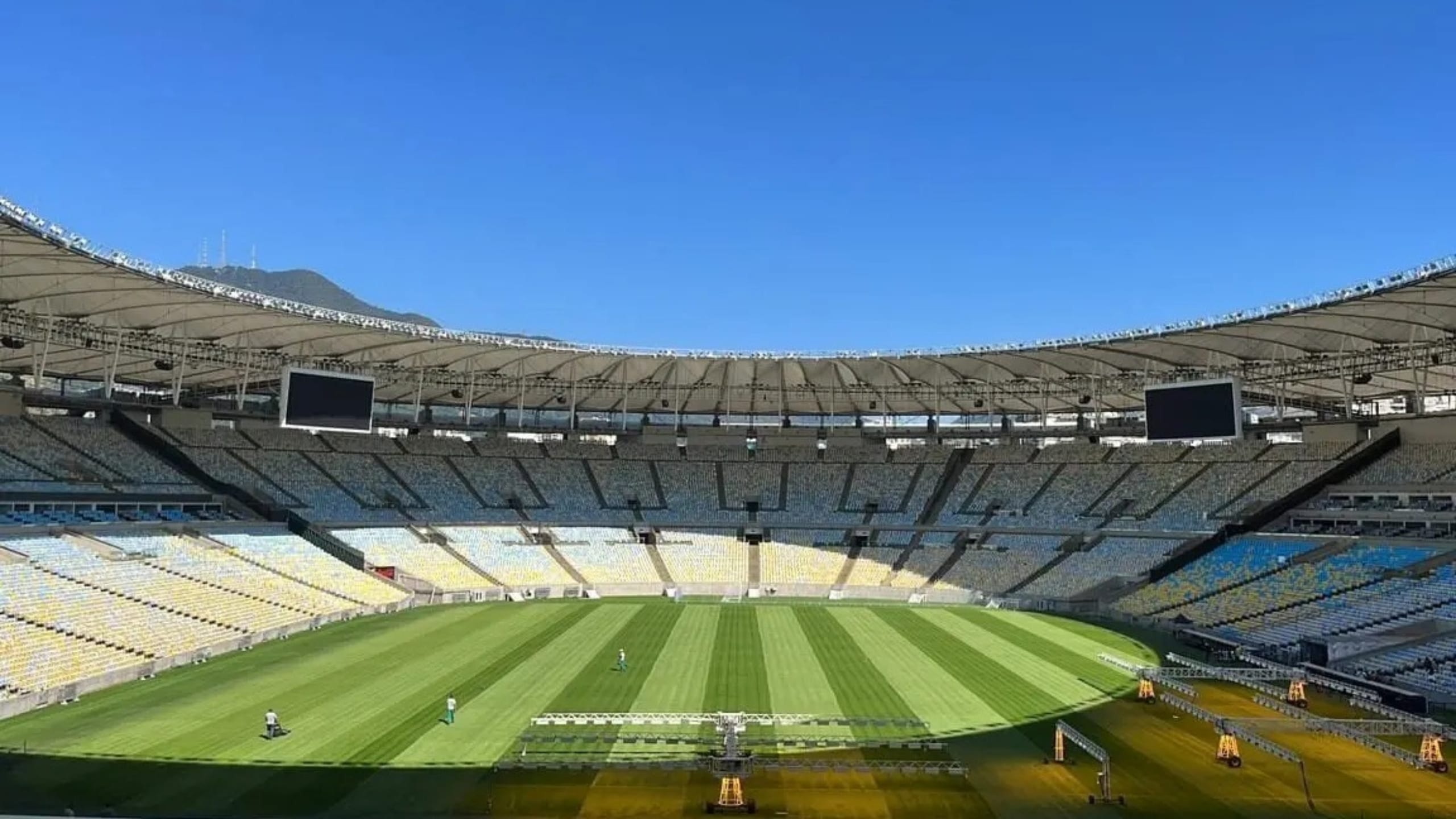 Gramado do Maracan&atilde; est&aacute; em condi&ccedil;&otilde;es ruins, e Fluminense corre para melhor&aacute;-lo para a Libertadores