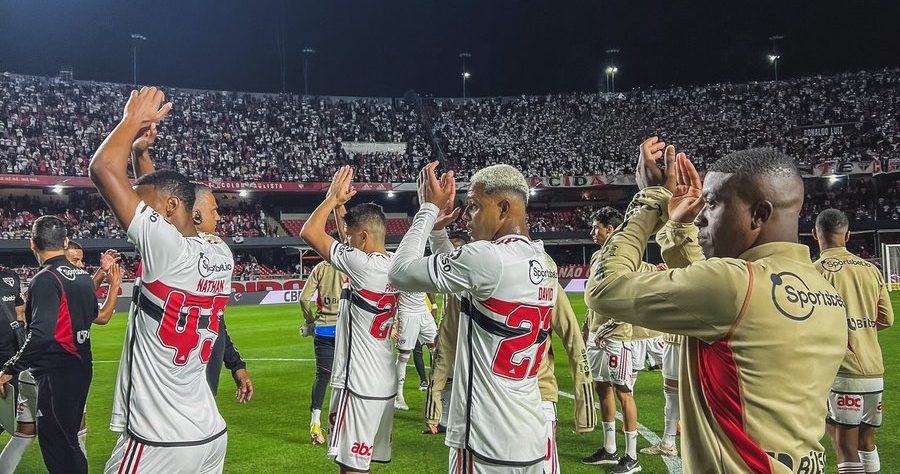 O S&atilde;o Paulo quis bem mais o jogo e, no final, Luciano decidiu contra o Flu