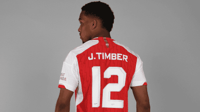 Jurrien Timber &eacute; uma &oacute;tima aposta do Arsenal para uma posi&ccedil;&atilde;o carente